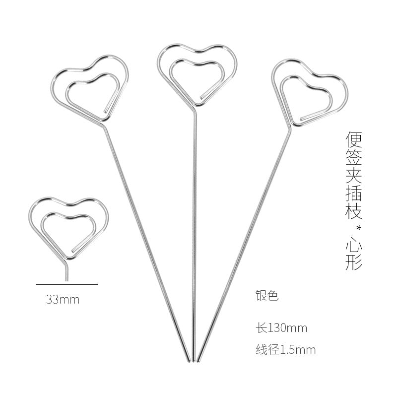 Elegant Metal Card Holder with Branch Motif