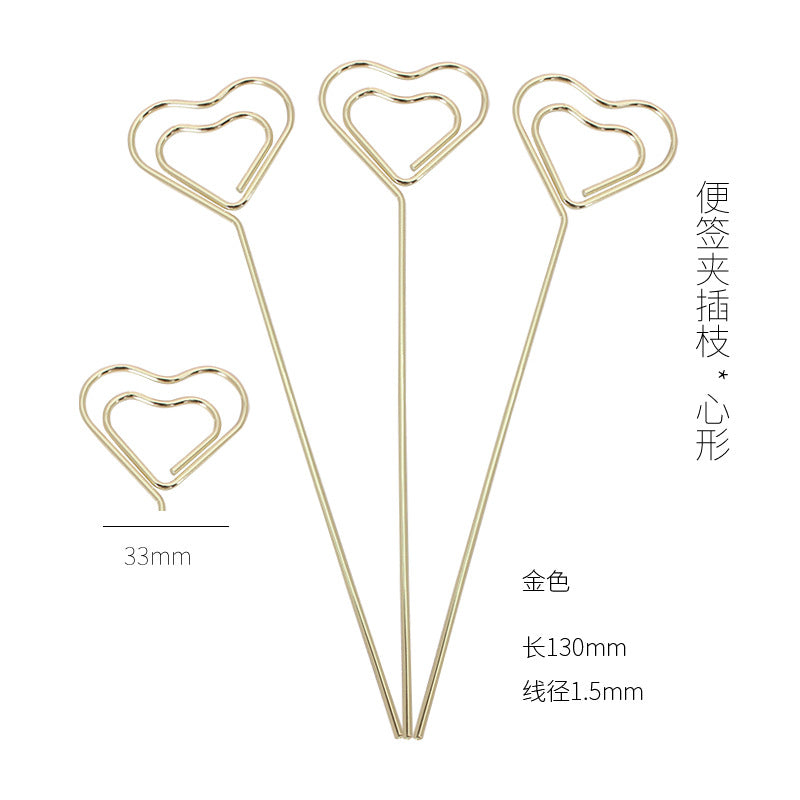 Elegant Metal Card Holder with Branch Motif