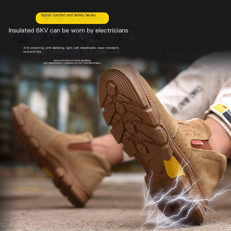 Cowhide Pro Safety Shoes for Welders