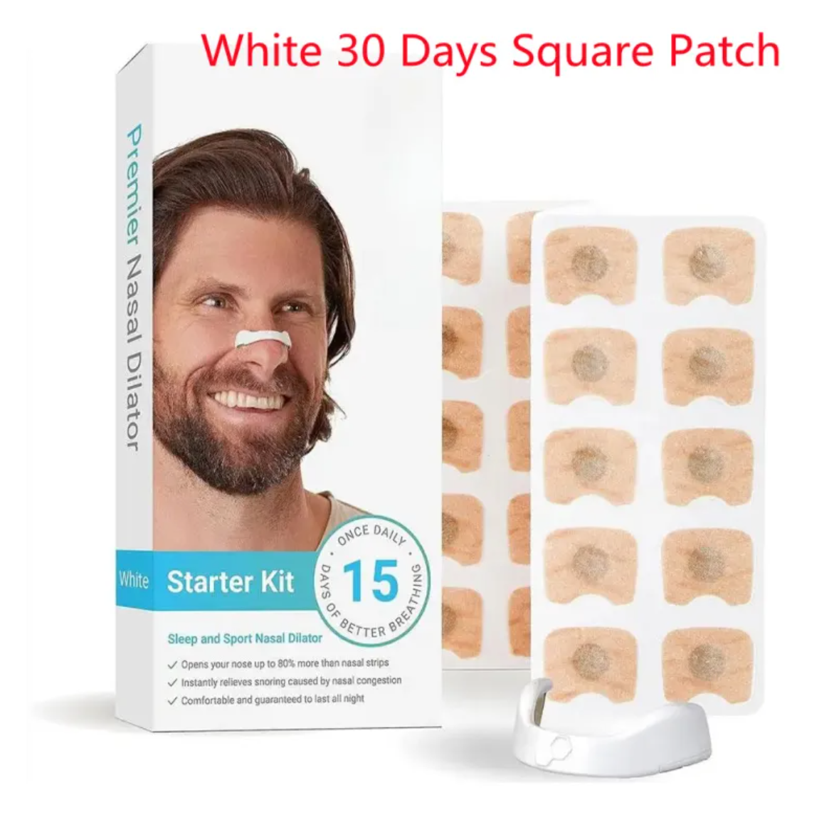 Breathe Easy Nasal Dilators | Magnetic Nasal Airflow Device