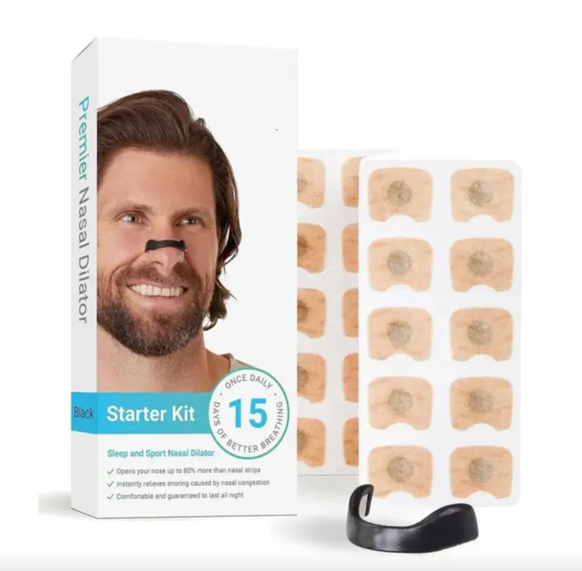 Breathe Easy Nasal Dilators | Magnetic Nasal Airflow Device