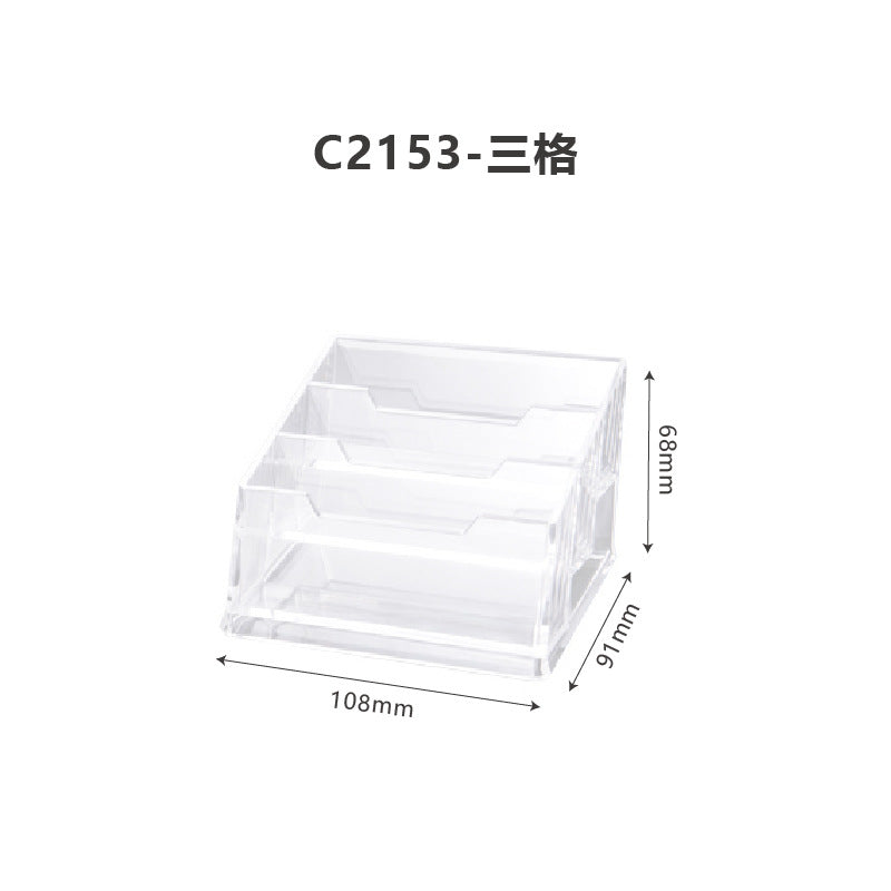 Sleek Acrylic Card Case