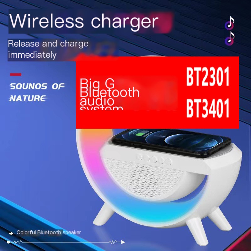 BT-3401 LED Bluetooth Speaker with Atmosphere Lighting
