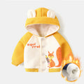 Infant Winter Fleece Hoodie Jacket | Baby Boys Girls 0-3 Years