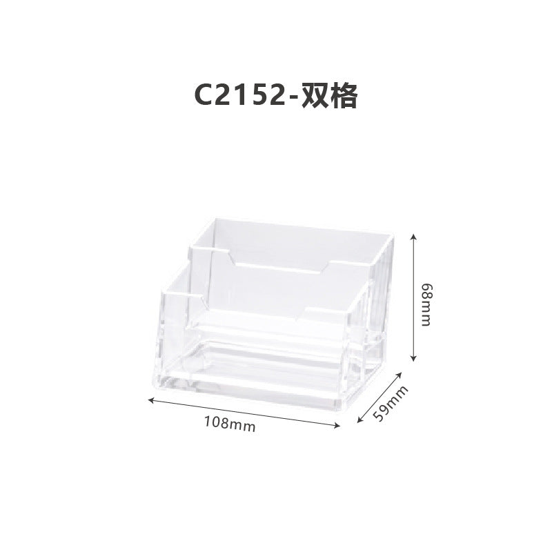 Sleek Acrylic Card Case