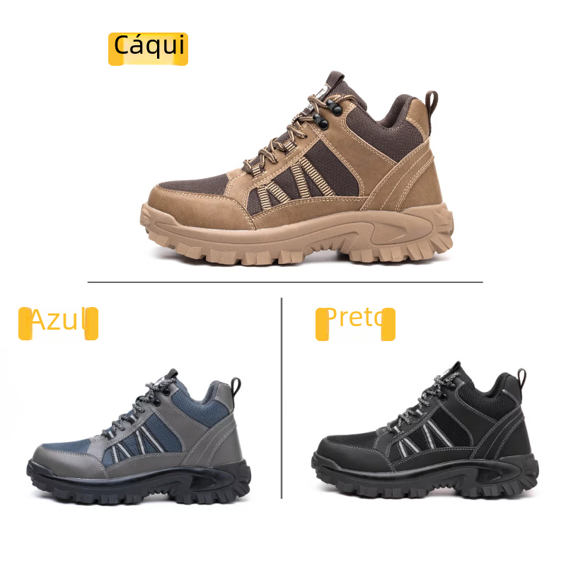 Unisex Steel Toe Safety Sneakers, Breathable & Lightweight