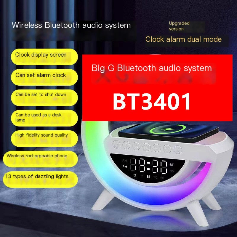 BT-3401 LED Bluetooth Speaker with Atmosphere Lighting
