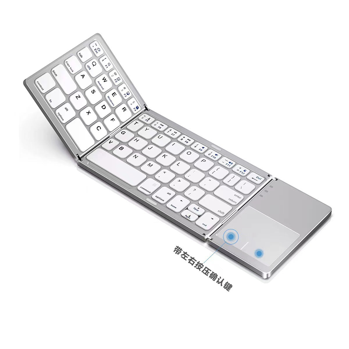 BO33 Mini Foldable Bluetooth Keyboard for Phone & Tablet
