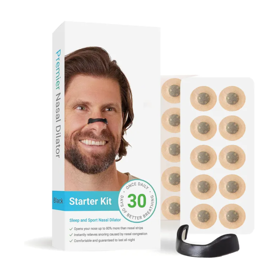 Breathe Easy Nasal Dilators | Magnetic Nasal Airflow Device