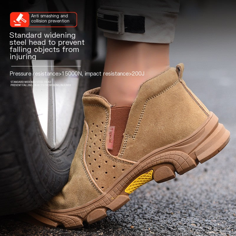 Cowhide Pro Safety Shoes for Welders