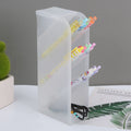 Clear Multi-Slot Desk Organizer