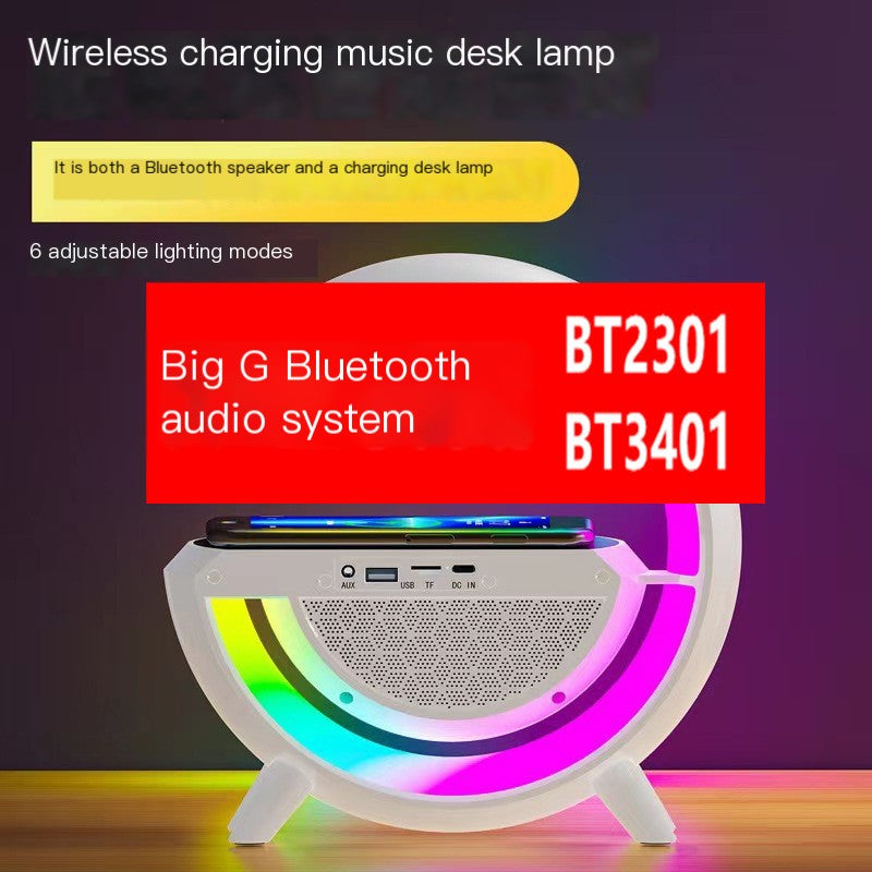 BT-3401 LED Bluetooth Speaker with Atmosphere Lighting