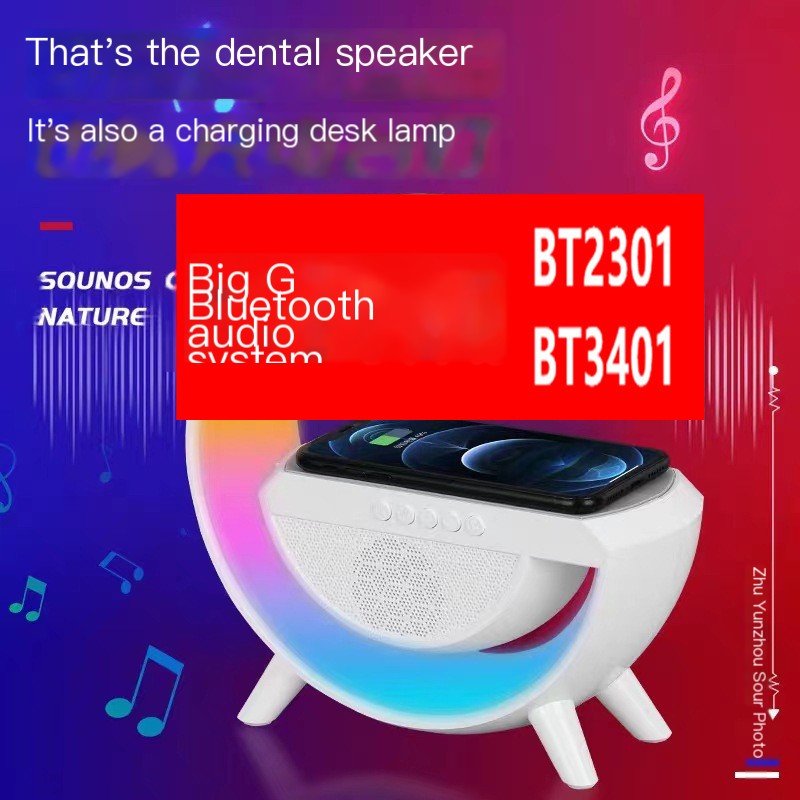 BT-3401 LED Bluetooth Speaker with Atmosphere Lighting
