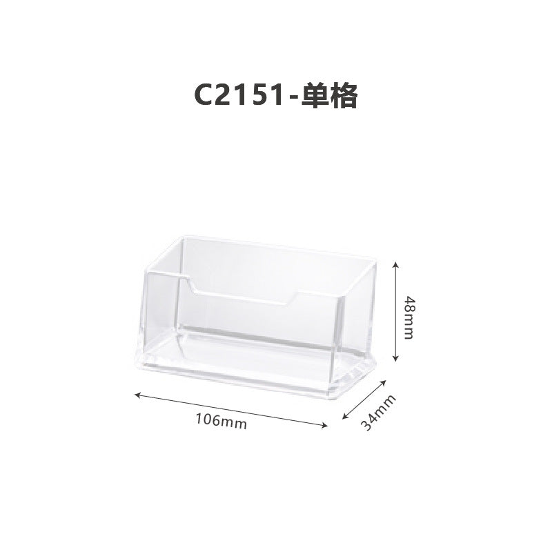 Sleek Acrylic Card Case