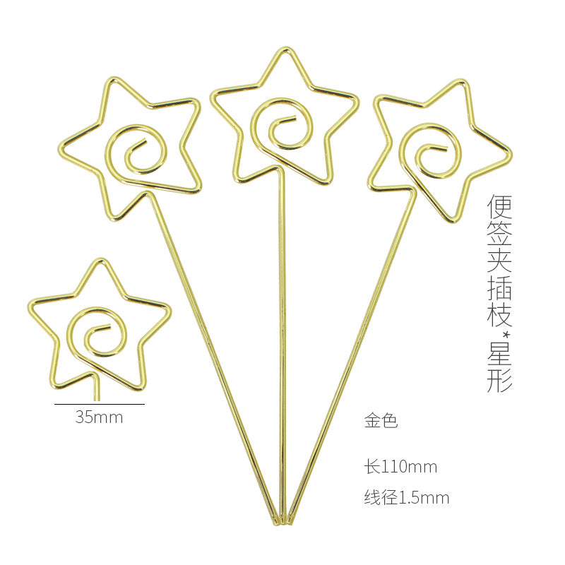 Elegant Metal Card Holder with Branch Motif